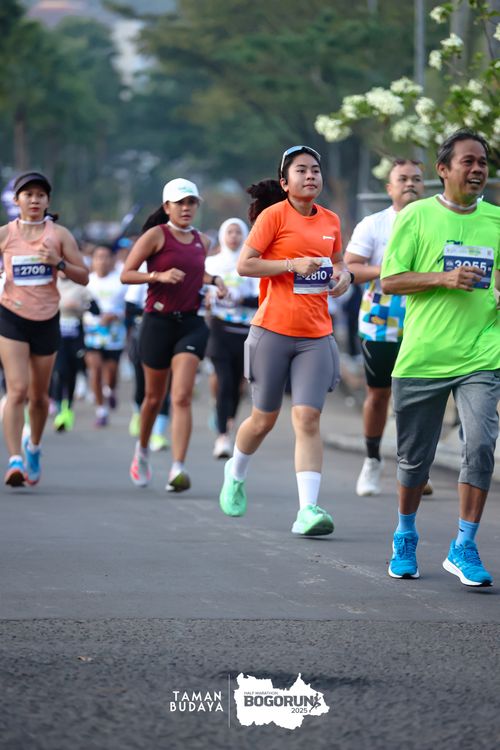 Race photo from Taman Budaya x BOGORUN 2025