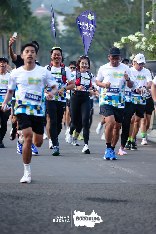 Race photo from Taman Budaya x BOGORUN 2025