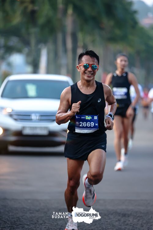 Race photo from Taman Budaya x BOGORUN 2025