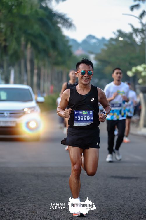 Race photo from Taman Budaya x BOGORUN 2025