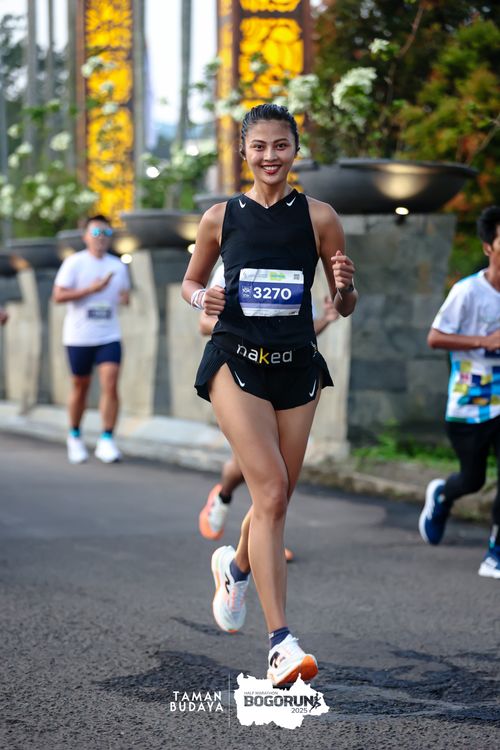Race photo from Taman Budaya x BOGORUN 2025