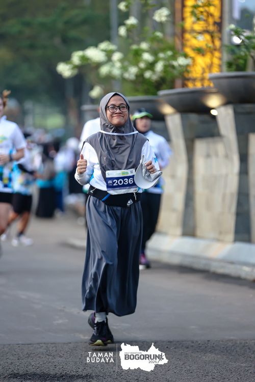 Race photo from Taman Budaya x BOGORUN 2025