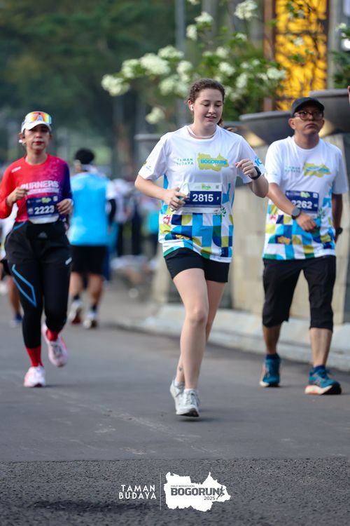 Race photo from Taman Budaya x BOGORUN 2025