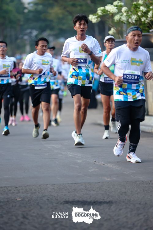 Race photo from Taman Budaya x BOGORUN 2025