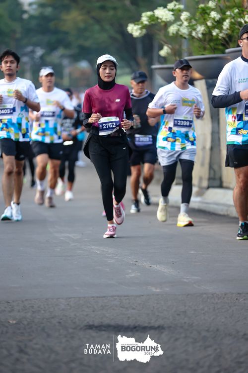 Race photo from Taman Budaya x BOGORUN 2025