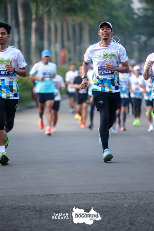 Race photo from Taman Budaya x BOGORUN 2025