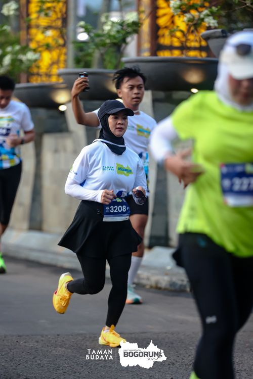 Race photo from Taman Budaya x BOGORUN 2025