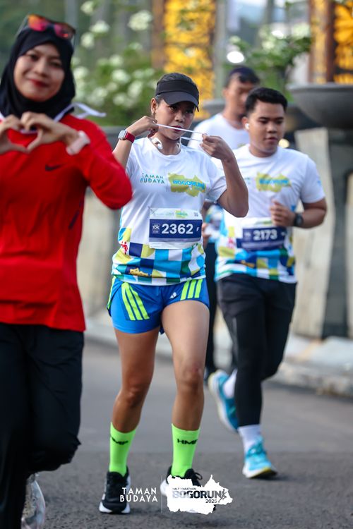 Race photo from Taman Budaya x BOGORUN 2025