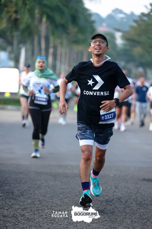Race photo from Taman Budaya x BOGORUN 2025