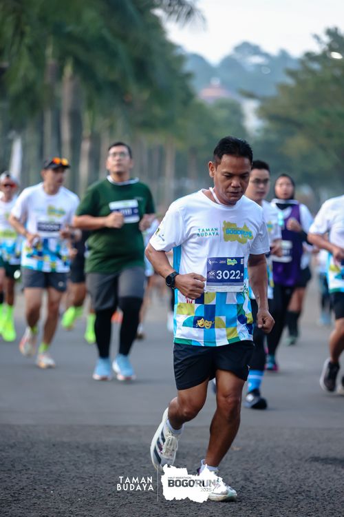 Race photo from Taman Budaya x BOGORUN 2025