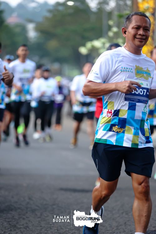 Race photo from Taman Budaya x BOGORUN 2025
