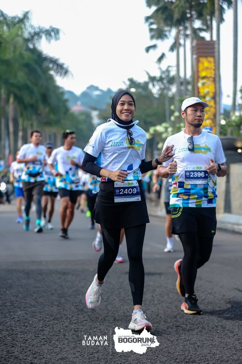 Race photo from Taman Budaya x BOGORUN 2025