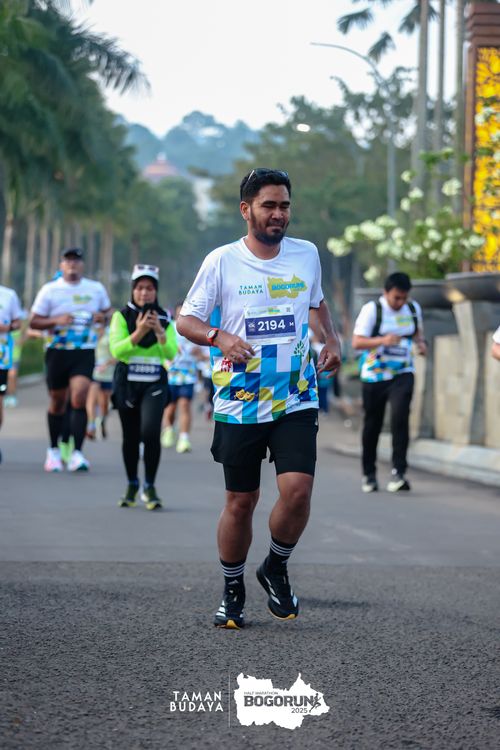 Race photo from Taman Budaya x BOGORUN 2025