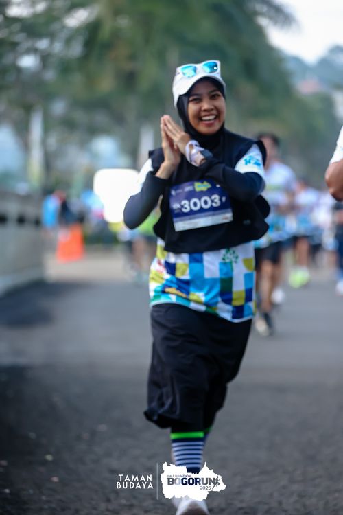 Race photo from Taman Budaya x BOGORUN 2025