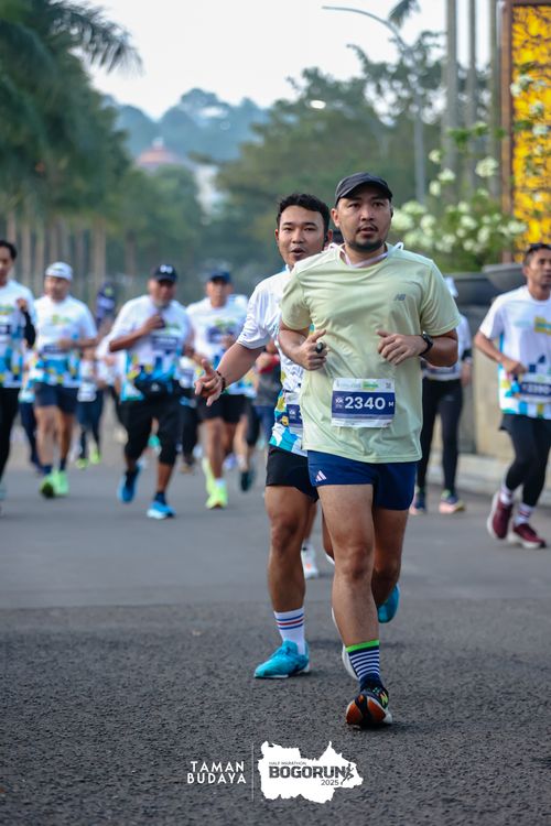 Race photo from Taman Budaya x BOGORUN 2025