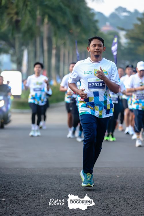 Race photo from Taman Budaya x BOGORUN 2025