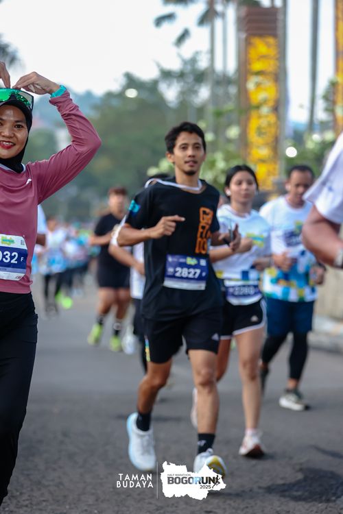 Race photo from Taman Budaya x BOGORUN 2025