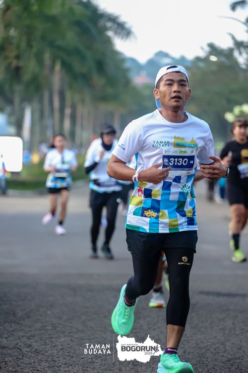 Race photo from Taman Budaya x BOGORUN 2025