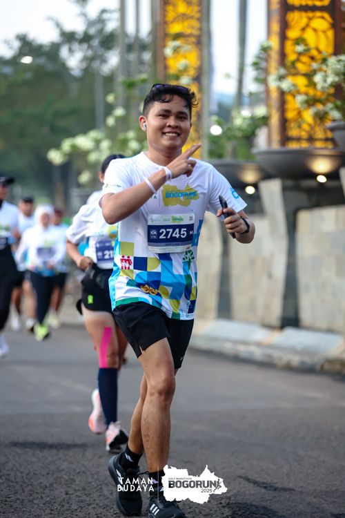 Race photo from Taman Budaya x BOGORUN 2025
