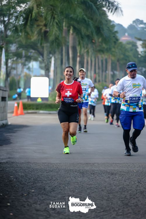 Race photo from Taman Budaya x BOGORUN 2025