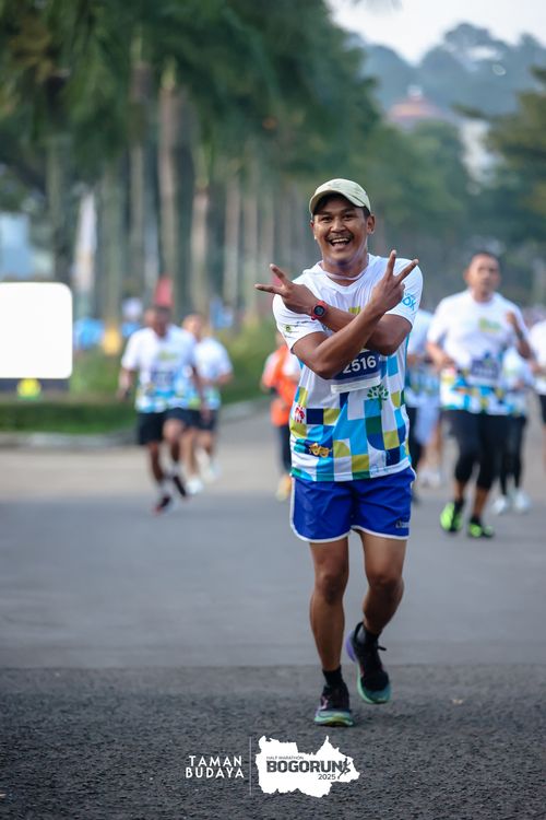 Race photo from Taman Budaya x BOGORUN 2025