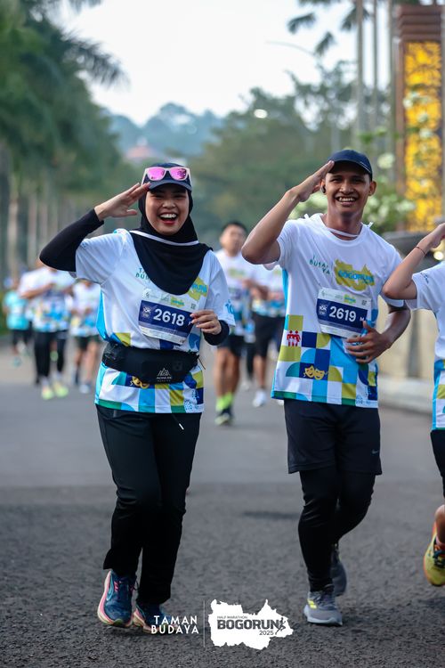 Race photo from Taman Budaya x BOGORUN 2025