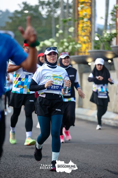Race photo from Taman Budaya x BOGORUN 2025
