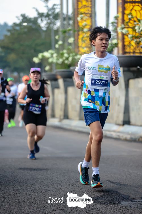 Race photo from Taman Budaya x BOGORUN 2025