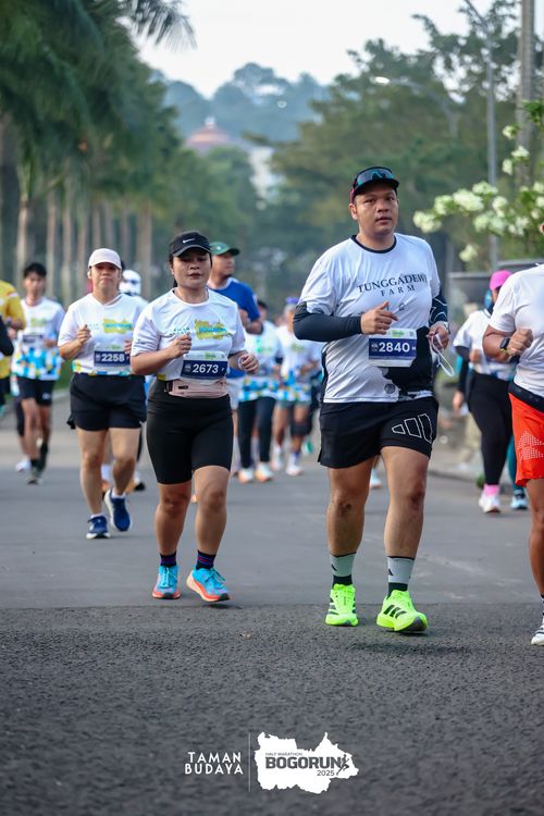 Race photo from Taman Budaya x BOGORUN 2025