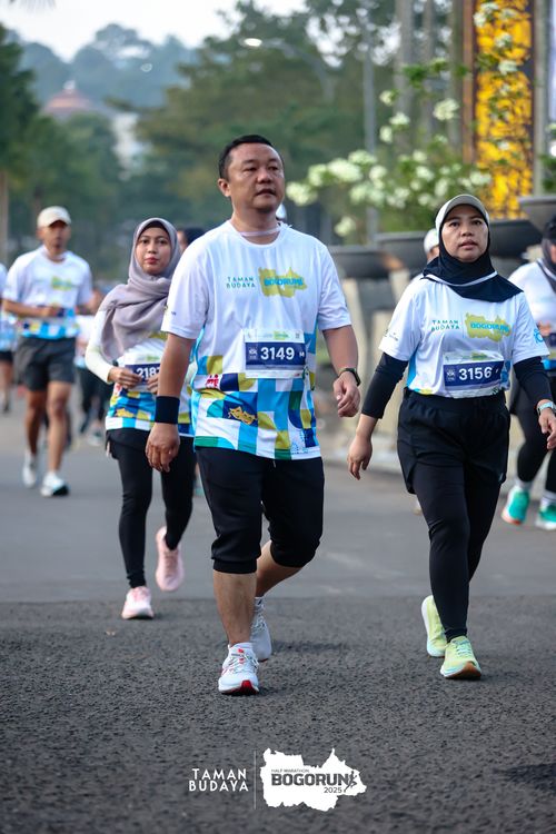 Race photo from Taman Budaya x BOGORUN 2025