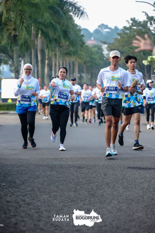 Race photo from Taman Budaya x BOGORUN 2025