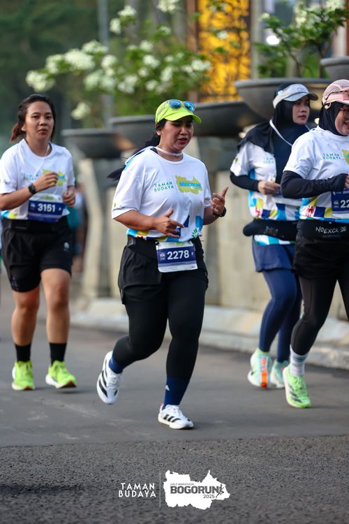 Race photo from Taman Budaya x BOGORUN 2025
