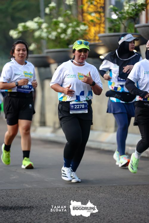 Race photo from Taman Budaya x BOGORUN 2025