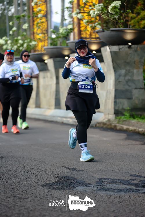 Race photo from Taman Budaya x BOGORUN 2025