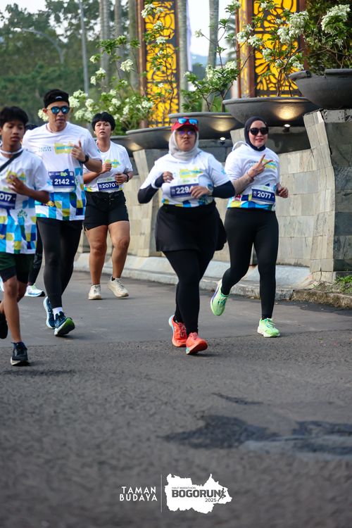 Race photo from Taman Budaya x BOGORUN 2025
