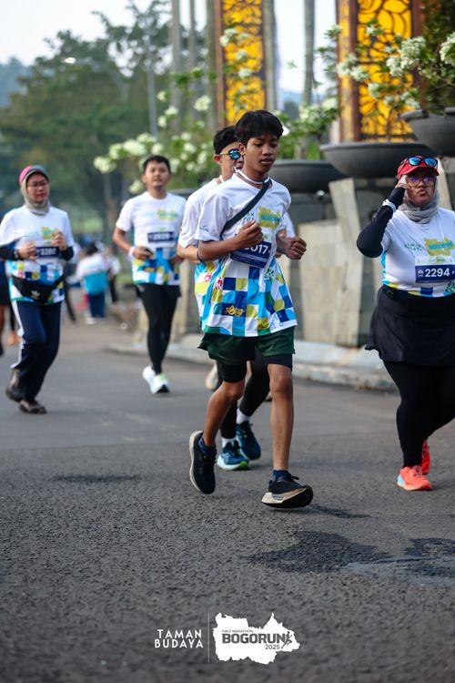 Race photo from Taman Budaya x BOGORUN 2025