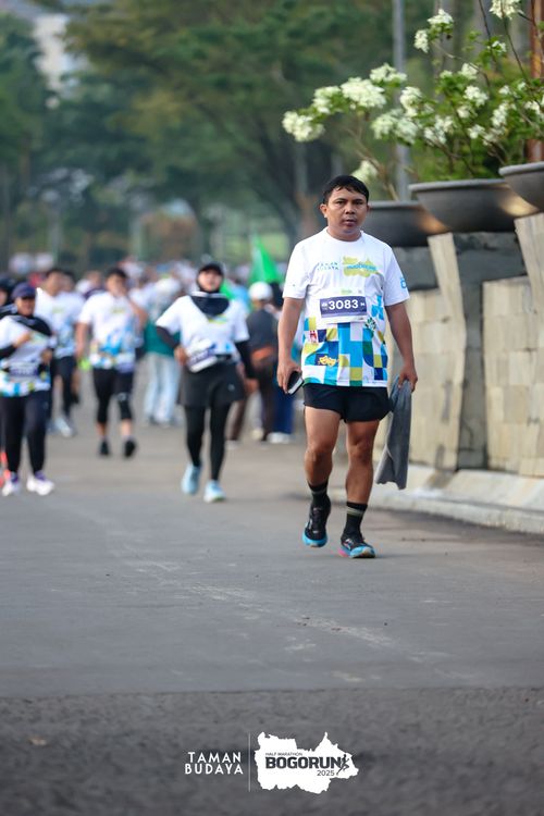 Race photo from Taman Budaya x BOGORUN 2025