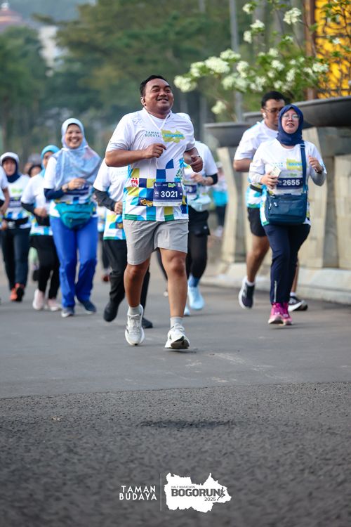 Race photo from Taman Budaya x BOGORUN 2025