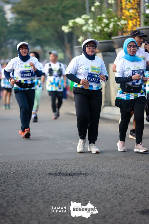 Race photo from Taman Budaya x BOGORUN 2025
