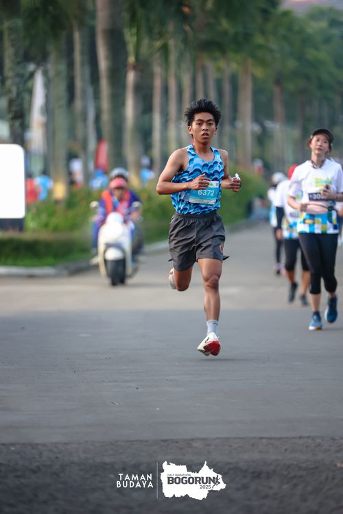 Race photo from Taman Budaya x BOGORUN 2025
