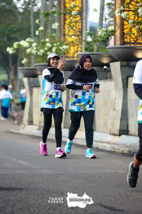 Race photo from Taman Budaya x BOGORUN 2025