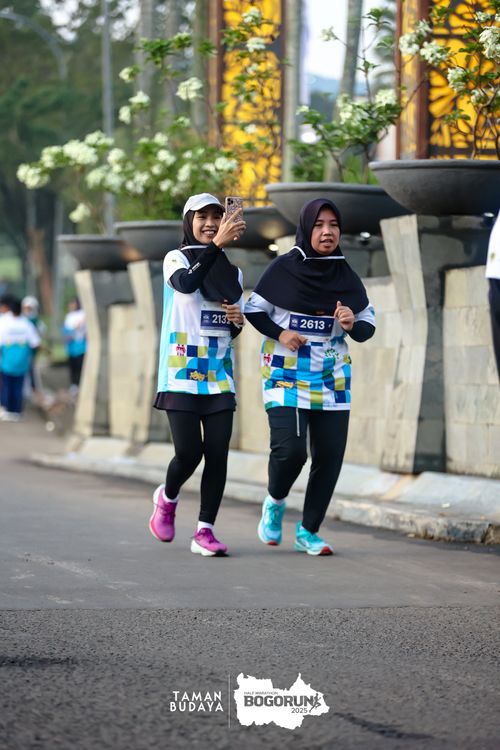 Race photo from Taman Budaya x BOGORUN 2025