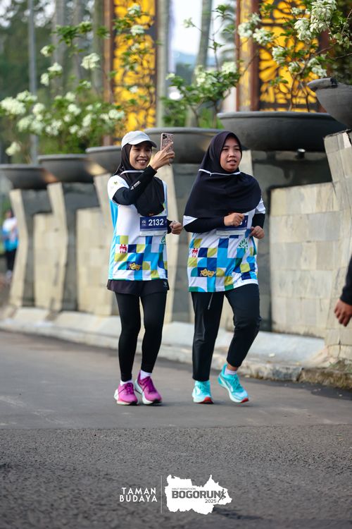 Race photo from Taman Budaya x BOGORUN 2025