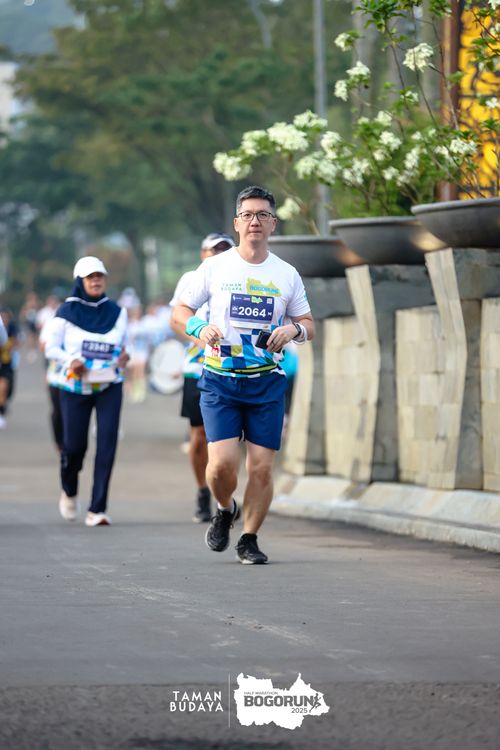 Race photo from Taman Budaya x BOGORUN 2025
