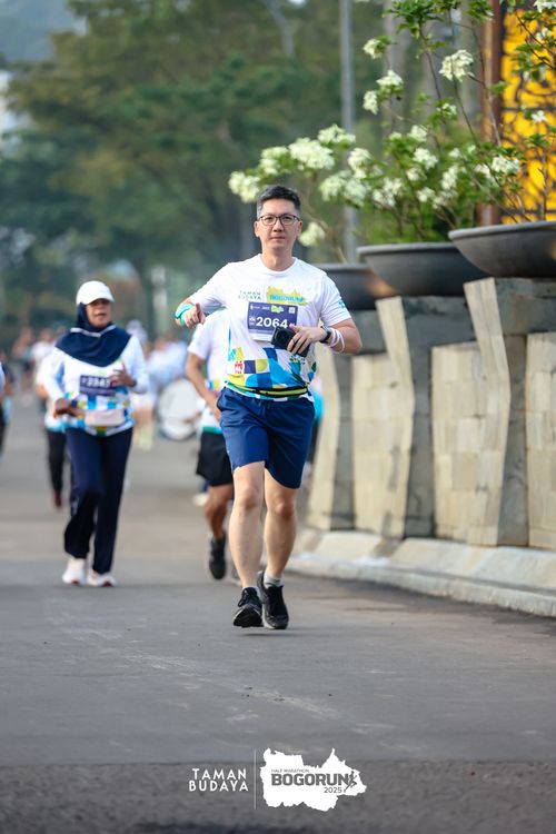 Race photo from Taman Budaya x BOGORUN 2025