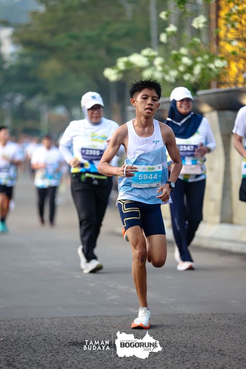 Race photo from Taman Budaya x BOGORUN 2025
