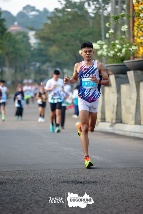 Race photo from Taman Budaya x BOGORUN 2025