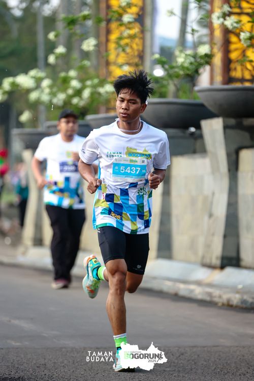 Race photo from Taman Budaya x BOGORUN 2025