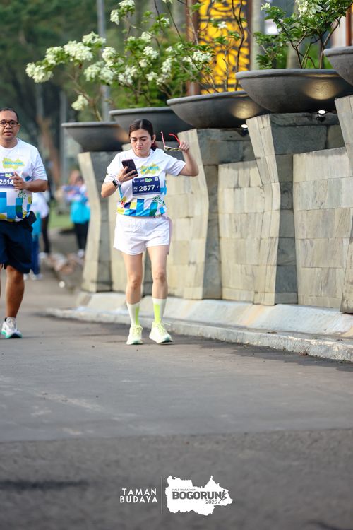 Race photo from Taman Budaya x BOGORUN 2025