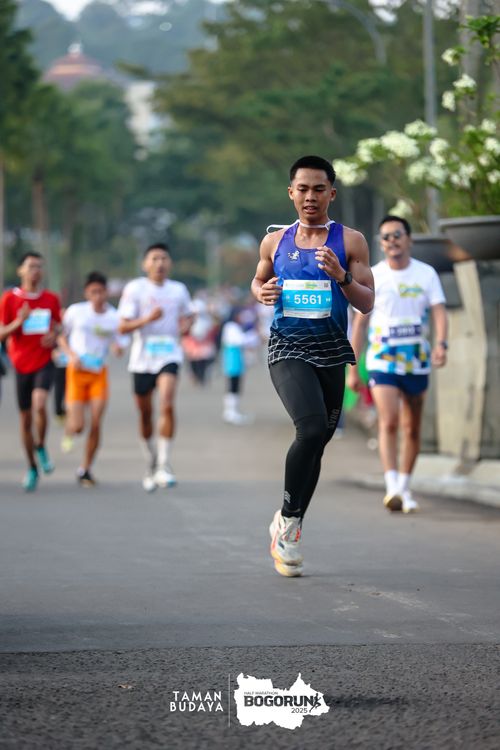 Race photo from Taman Budaya x BOGORUN 2025
